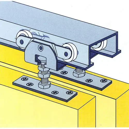 Bi-Passing Door Track Set - 1-3/8"