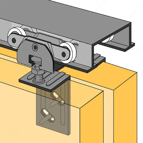 Bi-Passing Door Track Set - 1-3/4"