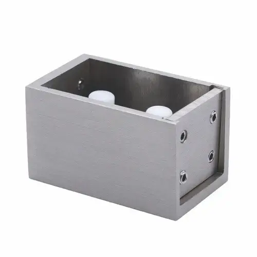 Parallel Sliding System Wall to Track Connector Spare Part Brushed Bronze