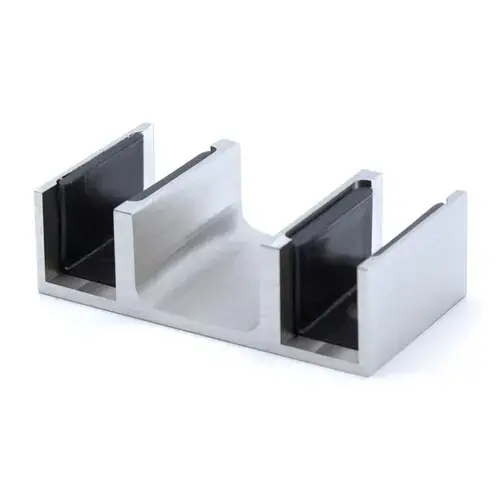 Parallel Sliding System Floor Guide Spare Part Chrome