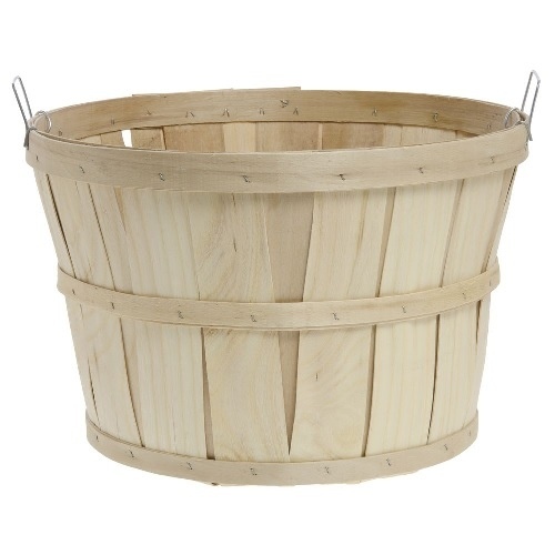 Roof Basket Works, Inc 04032-XCP12 Wood Bushel Basket - Full Bushel 17-1/2 x 11-1/2 - pack of 12