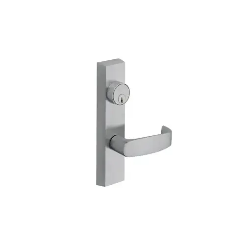 Exit Trim L Lever, Classroom Function, Key Outside Locks and Unlocks Trim, Less Cylinder, Satin Chrome 626/26D