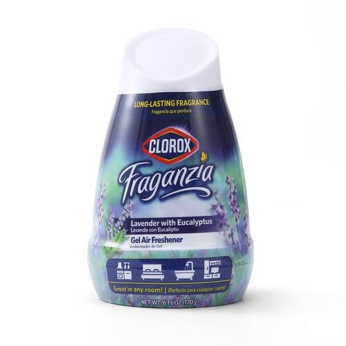 CLOROX BBP28473 Air Freshener Fraganzia Lavender Scent 6 oz Gel