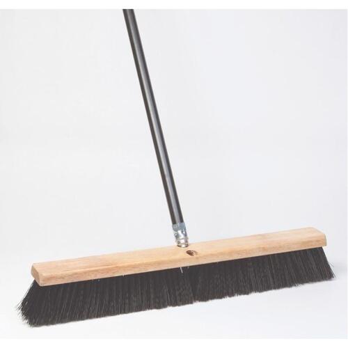 DQB 09985 Broom 24" W Fiber Black