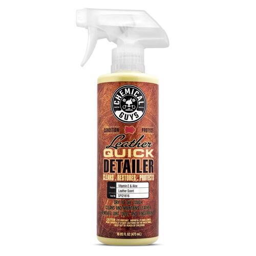 Chemical Guys SPI21616 Interior Detailer Leather and Vinyl Liquid 16 fl. oz.