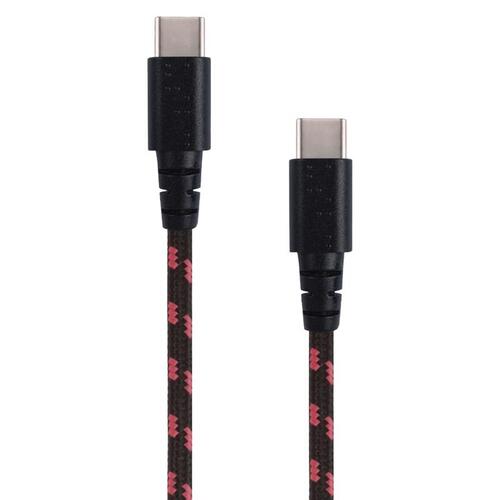 FuseBox 215 0019 FB2 Cable Type C to Type C 4 ft. Black Black