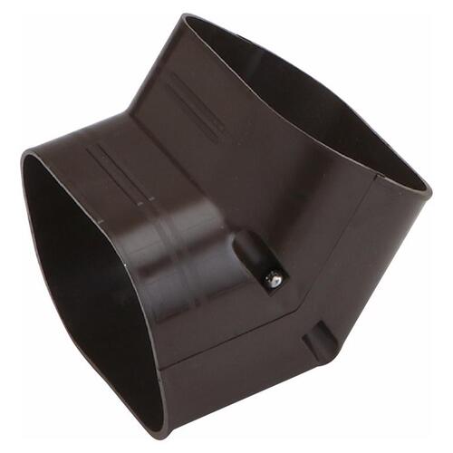 Slimduct 85460 Line Set Covers 4.25" W X 3" H Brown Brown