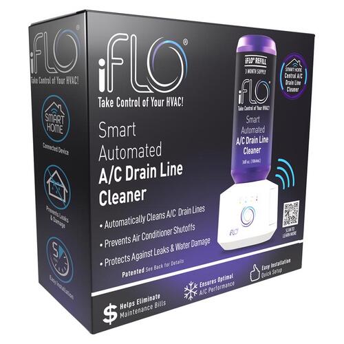 IFLO IFLOKIT01 Air Conditioner Line Cleaner 11.18" W X 11.62" H White White