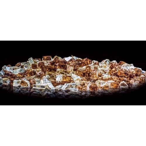 Bond 50725 Fire Bowl Filler Lava Stream Glass 8.66" H X 4.92" W X 5.12" D Desert