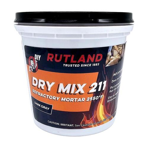 Rutland 21125 Fireplace Mortar Gray