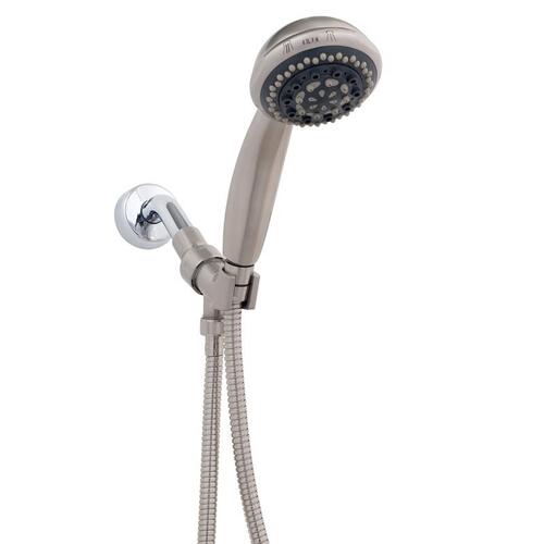 Whedon AFR62C-N Handheld Showerhead Rainbow Massage Brushed Nickel Plastic 7 settings 2 gpm Brushed Nickel