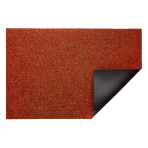 Chilewich 200138-009 Door Mat 18" W X 28" L Orange Solid Vinyl Orange