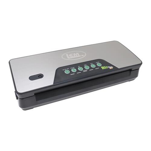 LEM 1721 Food Vacuum Sealer MaxVacGo Black/Silver Black/Silver