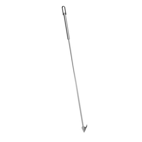 Breeo BR-XS-FI Log Grabber and Poker 304 Fire Poker Stainless Steel 40" H X 2" W X 40" D Silver