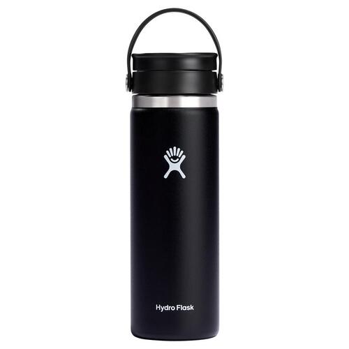 Hydroflask W20BCX001 Insulated Bottle 20 oz Black BPA Free Black