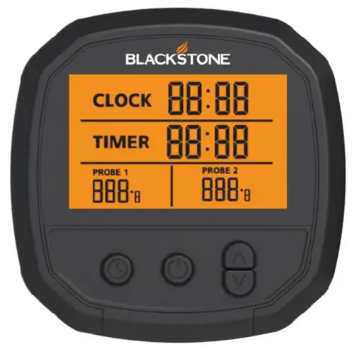 Probe Thermometer Digital WiFi Enabled Bluetooth Enabled Black