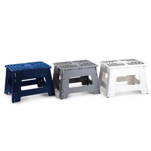 Core Kitchen ACCDU53932 Folding Step Stool 9" H X 9" W X 12" D 250 lb. capacity 2 step Plastic Assorted