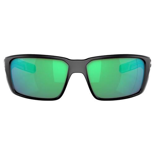 Costa 06S907960907902 Sunglasses Fantail Pro Black Frame Green Lens Polarized