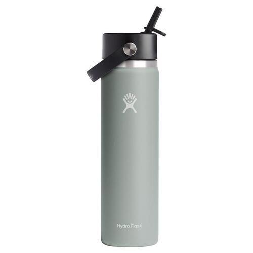 Hydroflask W24BFS374 Bottle with Straw Cap 24 oz Agave BPA Free Wide Agave