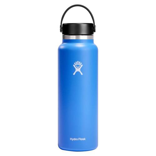 Hydroflask W40BTS482 Insulated Bottle 40 fl. oz. Cascade BPA Free Cascade