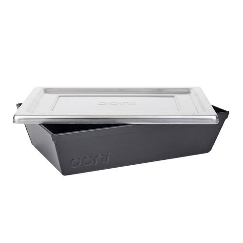 Ooni UU-P19600 Pizza Pan Small Detroit-Style Steel Gray Gray