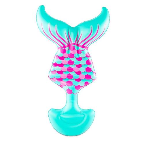 BigMouth Inc. 22-BSS-3908 Pool Float Blue/Pink PVC/Vinyl Inflatable Mermaid Tail Saddle Seat Blue/Pink