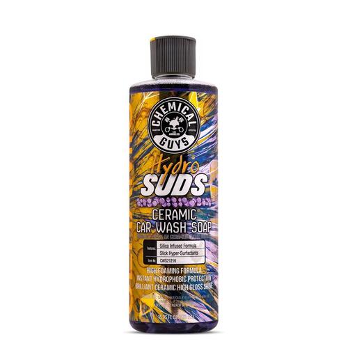 Chemical Guys CWS21216 Ceramic Car Wash Soap HydroSuds Glass/Metal/Plastic Liquid Grape Scent 16 fl. oz.