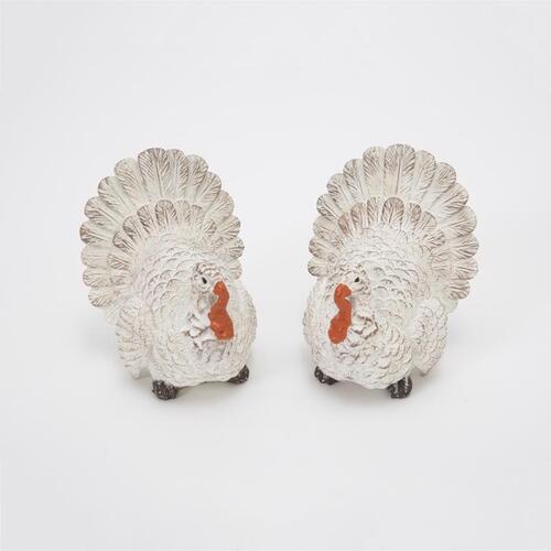 Gerson 2695770 Fall Decor 5" Harvest Turkey