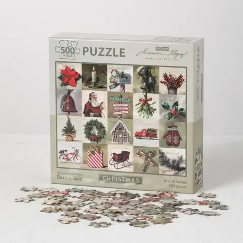 Sullivans ACE234 Puzzle Darren Gygi Christmas Mult-colored 500 pc Mult-colored