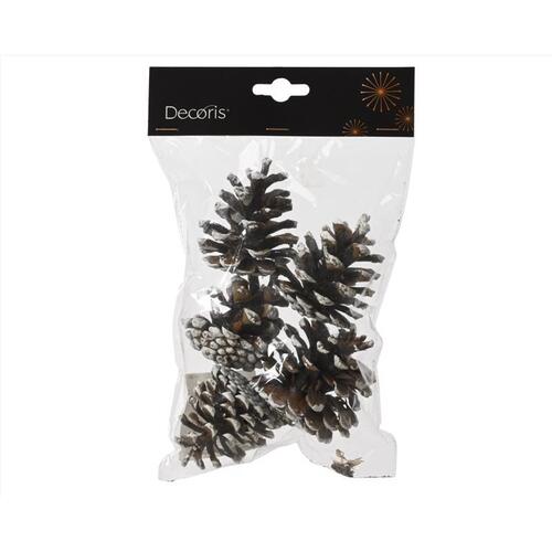 Decoris 707395 Pinecones Set of 5 5.91"