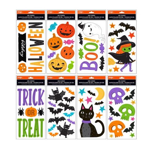 IG Design IG128279 Window Decor Halloween Gel Clings