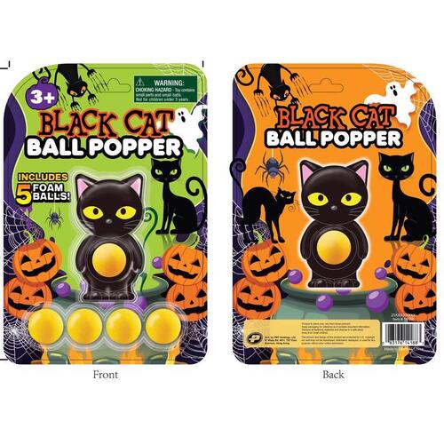 Master Toys 14188 Ball Popper Toy Black Cat Assorted