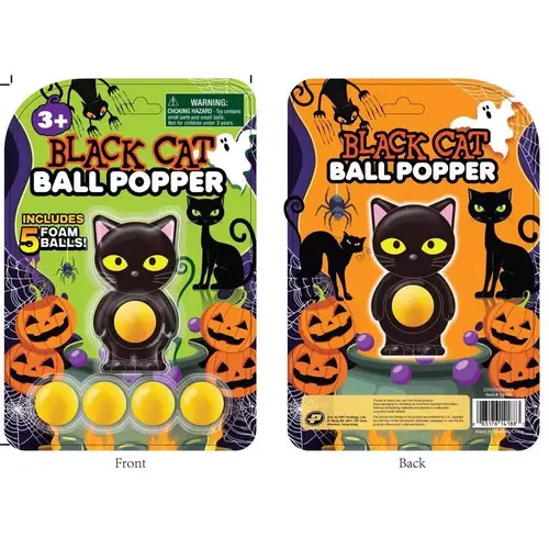 Master Toys 14188 Ball Popper Toy Black Cat Assorted