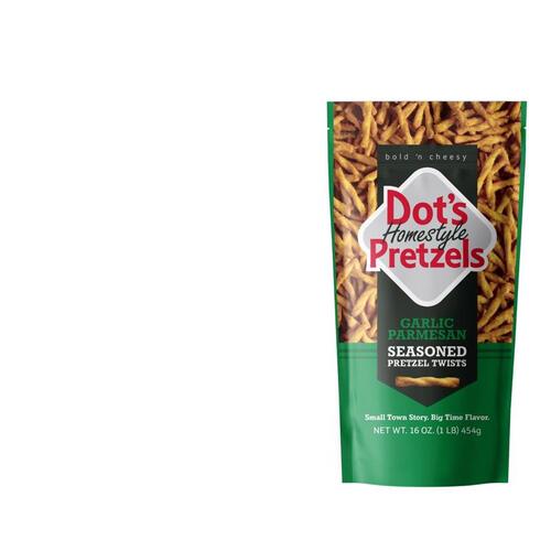 Dot's 71985-XCP10 Pretzels Garlic Parmesan 16 oz Bagged - pack of 10