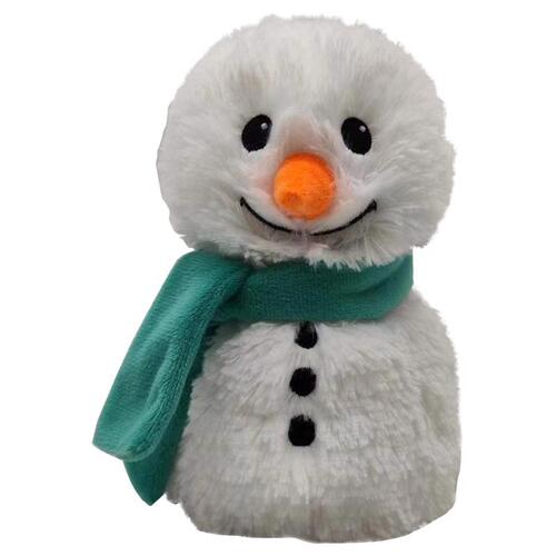 Warmies CPJ-SMAN-2 Stuffed Animals Scarf Snowman Green/White Green/White