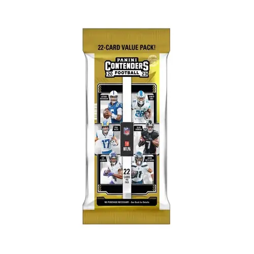 Panini 2-14641-20-XCP12 Fat Pack Contenders Football NFL - pack of 12