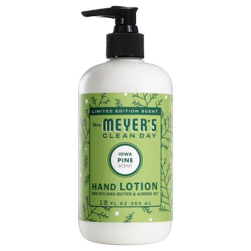 Mrs. Meyer's 12020 Hand and Body Lotion Clean Day Iowa Pine Scent 12 fl. oz.