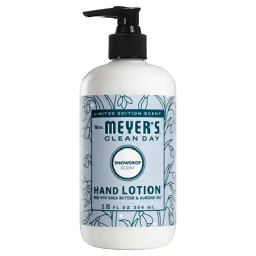 Mrs. Meyer's 12022 Hand and Body Lotion Clean Day Snowdrop Scent 12 fl. oz.