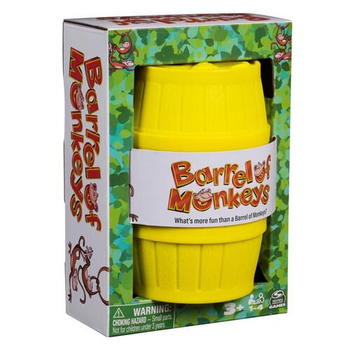 Spin Master 6069692 Barrel of Monkeys Yellow Yellow