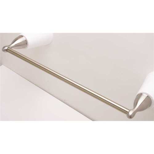 Seasons 567776 Anchor Point Brushed NICKEL Towel Bar 24"