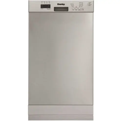 Danby Products DDW18D1ESS 18 Wide Built-In Stainless-Steel Dishwasher,energy Star Certified