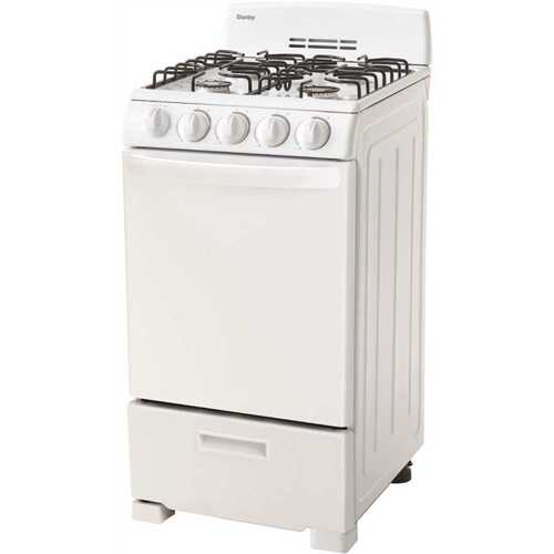 Danby Products DR203WGLP 20 Inch Wide Gas Range In White