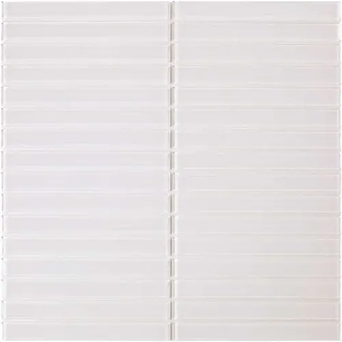 Inoxia SpeedTiles IG200MAG573/BX6 Magnolia Off White 11.89"x11.89" Glass Wall Tile