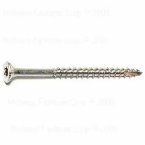 SaberDrive M50219 50219 Deck Screw, #9 Thread, 2-1/2 in L, Stainless Steel, 86 PK - pack of 92