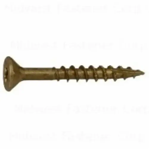 SaberDrive M50750 50750 Deck Screw, #9 Thread, 1-1/2 in L, Serrated Thread, Bugle Head, Star Drive, Type 17 Point, Steel, 795/PK - pack of 758