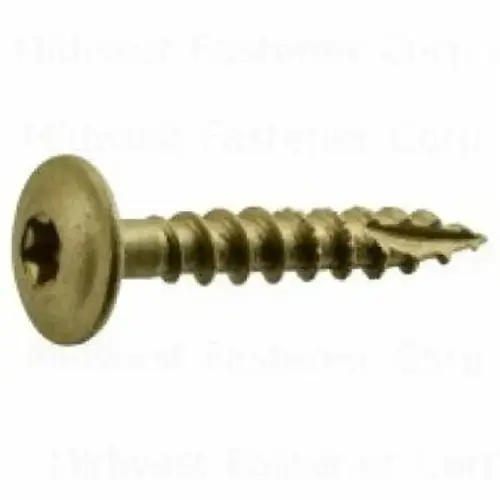 SaberDrive M52530 52530 Lag Screw, 1/4 in Thread, 1-1/2 in L, Star Drive, 100 PK - pack of 100