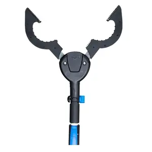 Unger 981340 Rugged Reacher XL Grabber, 6 to 10.5 ft L Handle