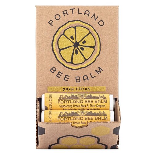 Portland Bee Balm 120 Lip Balm, Yuzu Citrus