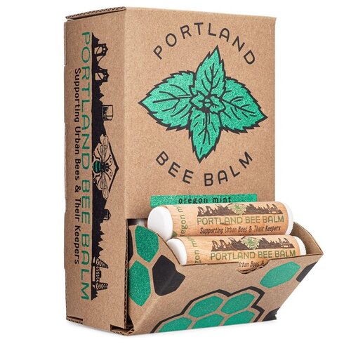 Portland Bee Balm 101 Lip Balm, Oregon Mint