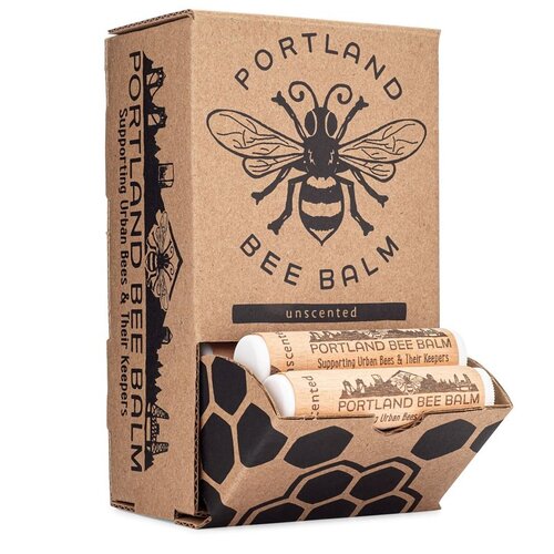 Portland Bee Balm 102 Lip Balm, Unscented